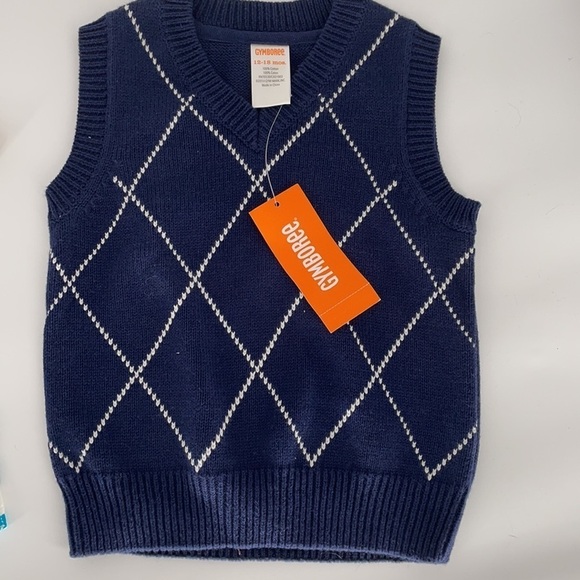 NEW WITH TAGS GYMBOREE Lot of 12-18M boys sweater shirt dressy - Picture 2 of 7